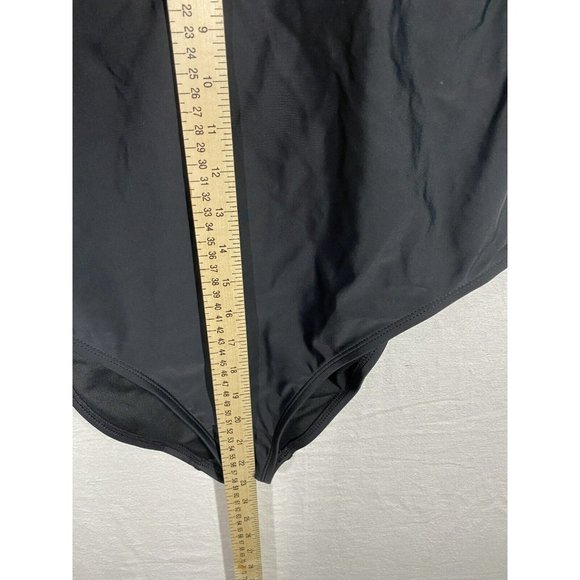 New Hurley Swimsuit Womens One Pieces UPF 50+ 4 Way Strectch  Size XXL Black - Picture 4 of 9